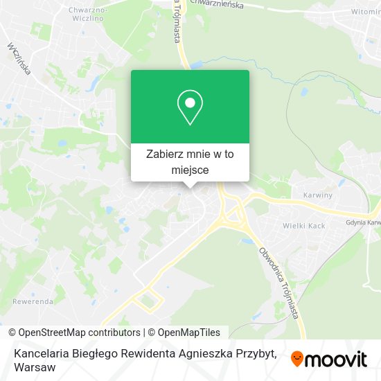 Mapa Kancelaria Biegłego Rewidenta Agnieszka Przybyt