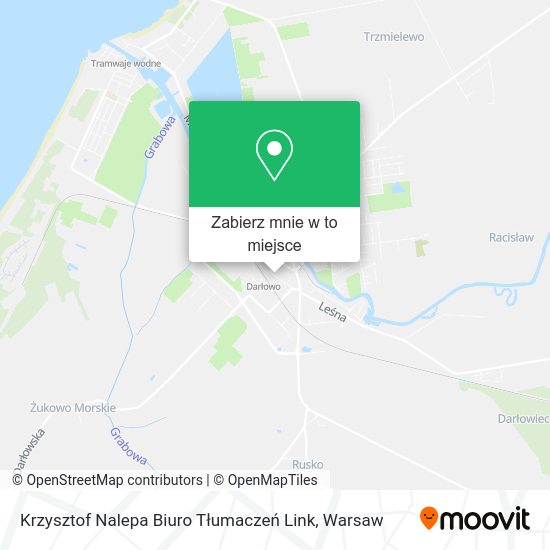 Mapa Krzysztof Nalepa Biuro Tłumaczeń Link