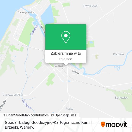 Mapa Geodar Usługi Geodezyjno-Kartograficzne Kamil Brzeski