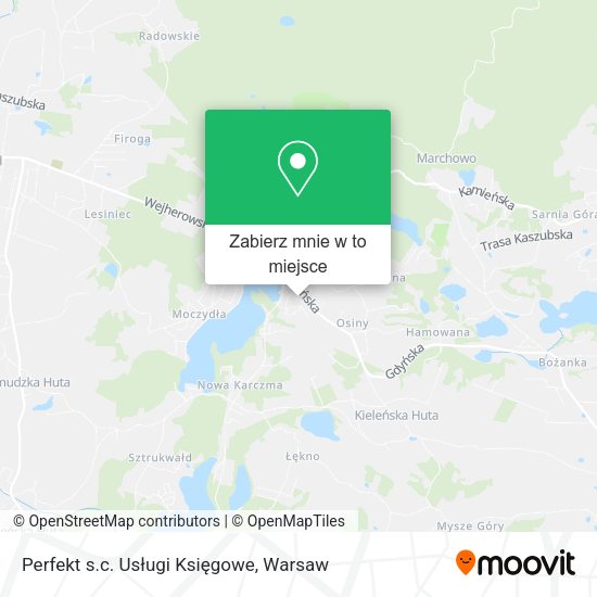 Mapa Perfekt s.c. Usługi Księgowe