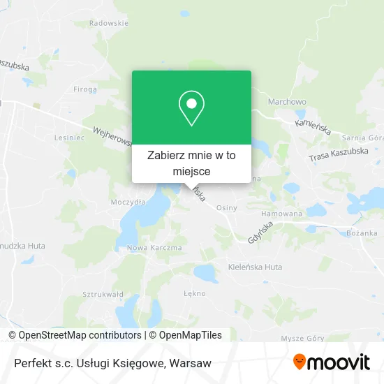 Mapa Perfekt s.c. Usługi Księgowe