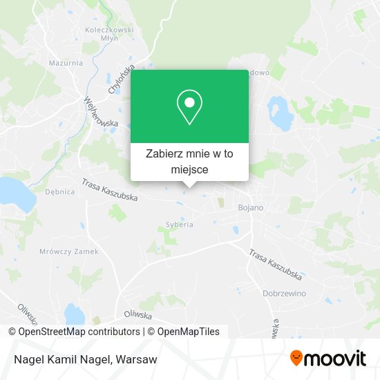 Mapa Nagel Kamil Nagel