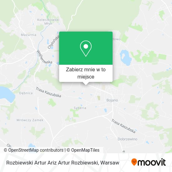 Mapa Rozbiewski Artur Ariz Artur Rozbiewski