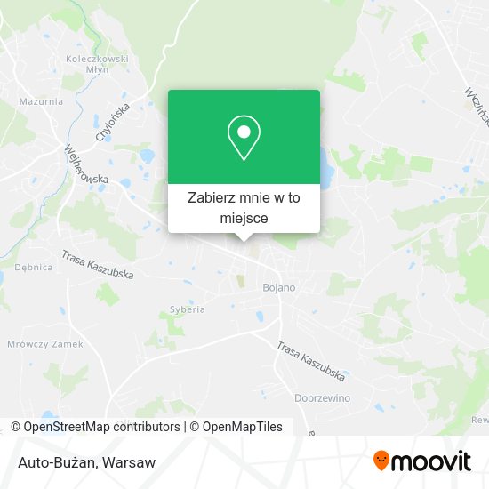 Mapa Auto-Bużan