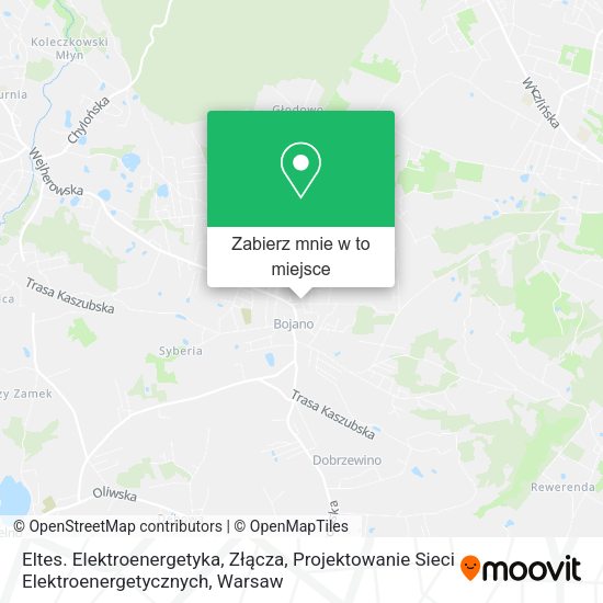 Mapa Eltes. Elektroenergetyka, Złącza, Projektowanie Sieci Elektroenergetycznych