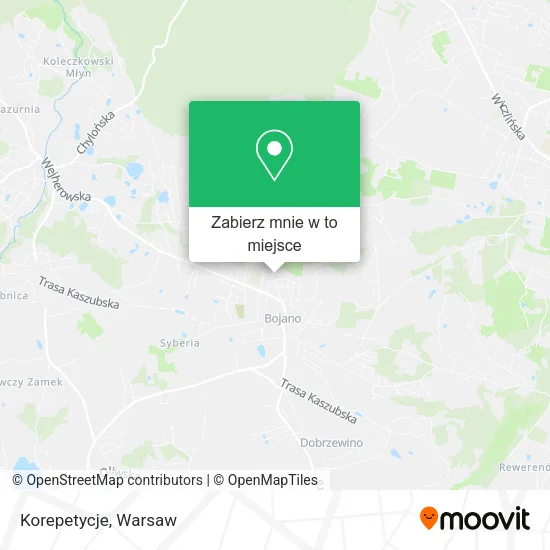 Mapa Korepetycje