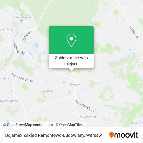 Mapa Bojamex Zakład Remontowo-Budowlany