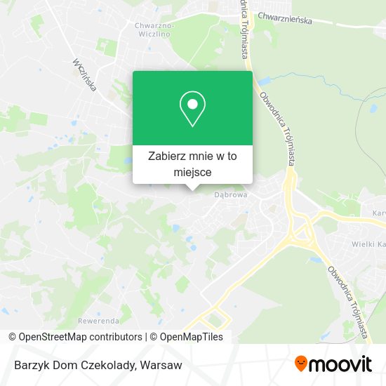 Mapa Barzyk Dom Czekolady