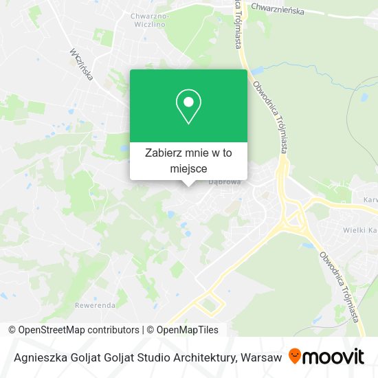 Mapa Agnieszka Goljat Goljat Studio Architektury