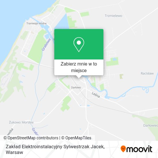 Mapa Zakład Elektroinstalacyjny Sylwestrzak Jacek