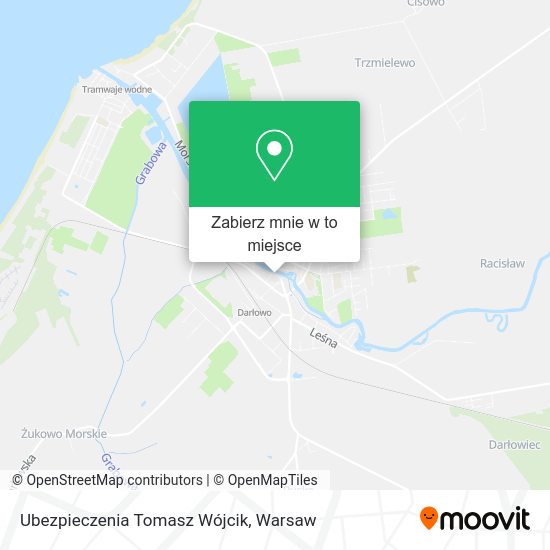 Mapa Ubezpieczenia Tomasz Wójcik