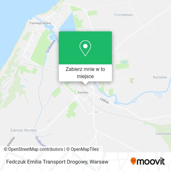 Mapa Fedczuk Emilia Transport Drogowy