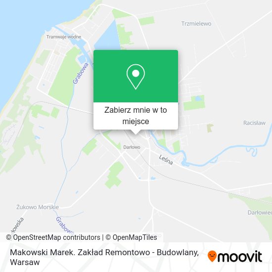 Mapa Makowski Marek. Zakład Remontowo - Budowlany