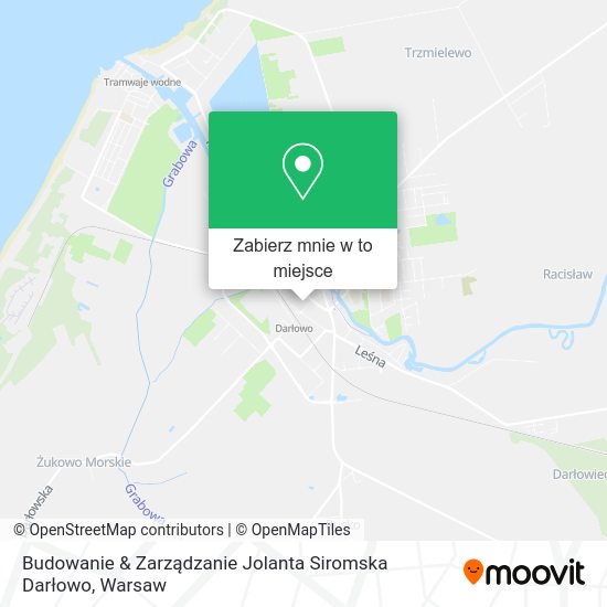 Mapa Budowanie & Zarządzanie Jolanta Siromska Darłowo