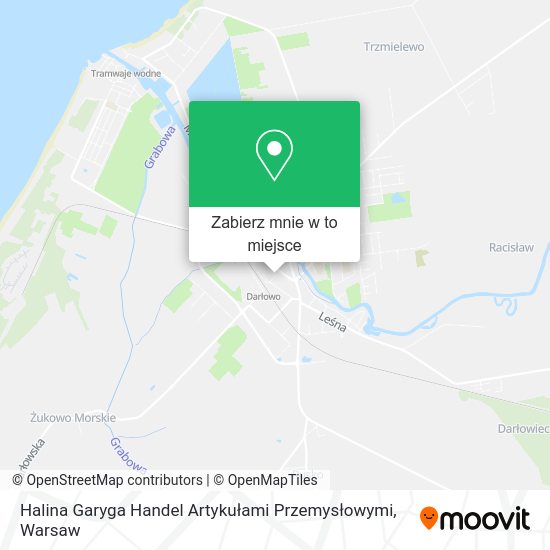 Mapa Halina Garyga Handel Artykułami Przemysłowymi