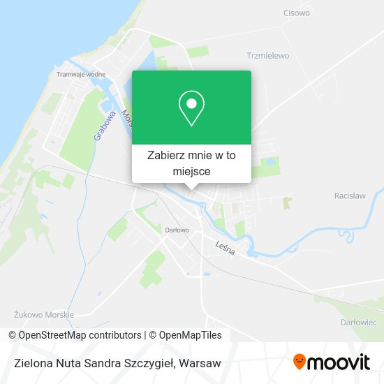 Mapa Zielona Nuta Sandra Szczygieł