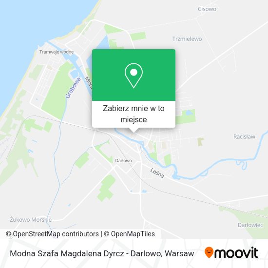 Mapa Modna Szafa Magdalena Dyrcz - Darlowo