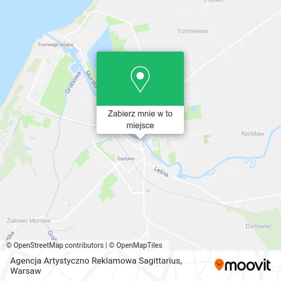 Mapa Agencja Artystyczno Reklamowa Sagittarius