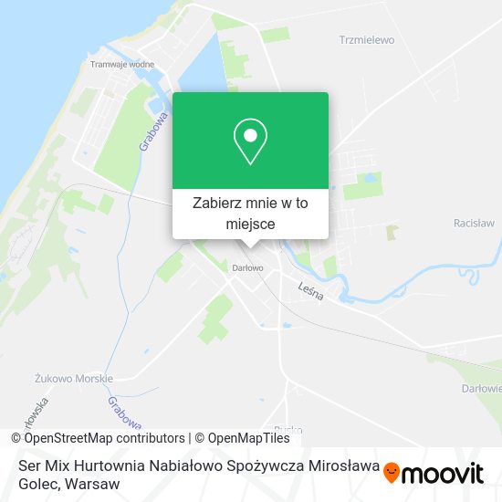 Mapa Ser Mix Hurtownia Nabiałowo Spożywcza Mirosława Golec