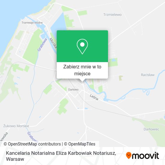 Mapa Kancelaria Notarialna Eliza Karbowiak Notariusz