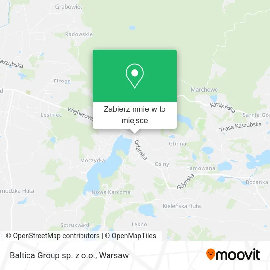 Mapa Baltica Group sp. z o.o.
