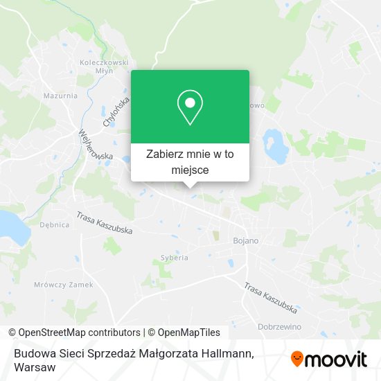 Mapa Budowa Sieci Sprzedaż Małgorzata Hallmann