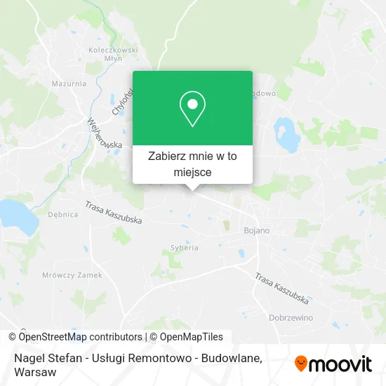 Mapa Nagel Stefan - Usługi Remontowo - Budowlane