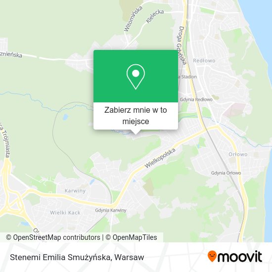 Mapa Stenemi Emilia Smużyńska