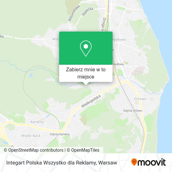 Mapa Integart Polska Wszystko dla Reklamy