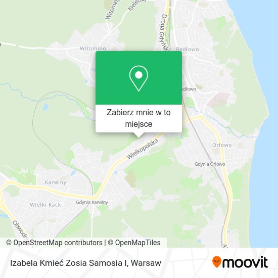 Mapa Izabela Kmieć Zosia Samosia I