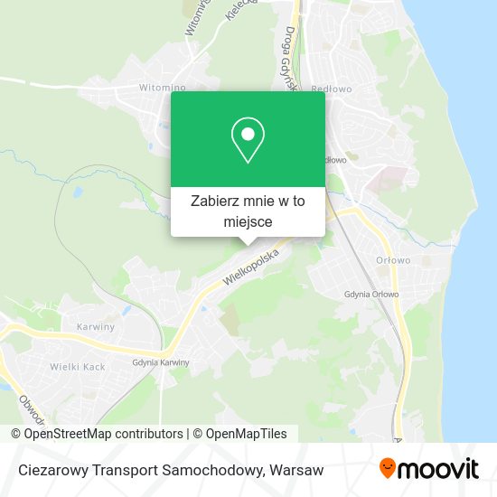 Mapa Ciezarowy Transport Samochodowy