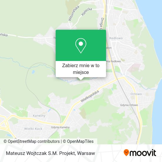 Mapa Mateusz Wojtczak S.M. Projekt