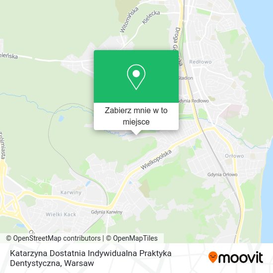 Mapa Katarzyna Dostatnia Indywidualna Praktyka Dentystyczna