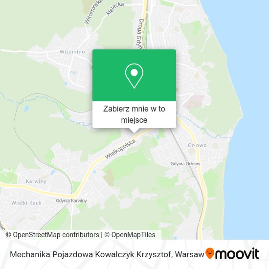 Mapa Mechanika Pojazdowa Kowalczyk Krzysztof