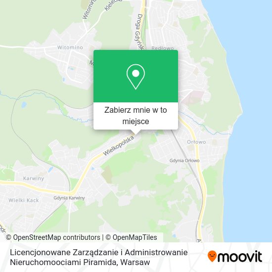 Mapa Licencjonowane Zarządzanie i Administrowanie Nieruchomoociami Piramida