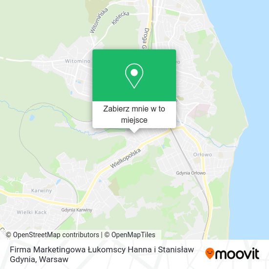 Mapa Firma Marketingowa Łukomscy Hanna i Stanisław Gdynia