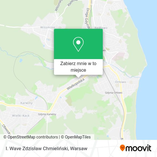 Mapa I. Wave Zdzisław Chmieliński