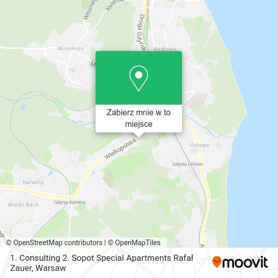 Mapa 1. Consulting 2. Sopot Special Apartments Rafał Zauer