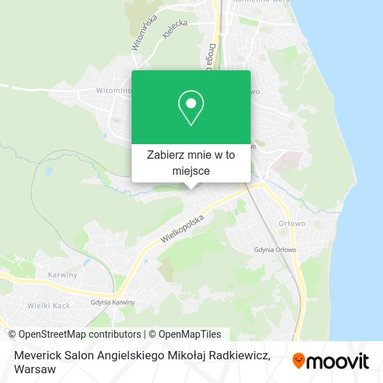 Mapa Meverick Salon Angielskiego Mikołaj Radkiewicz