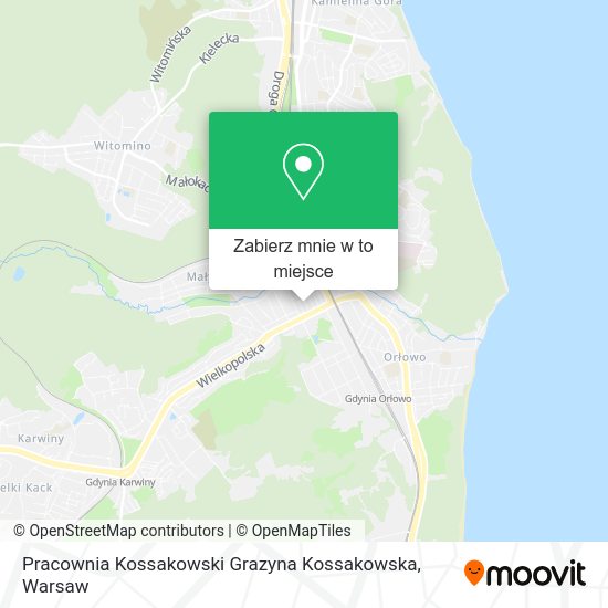 Mapa Pracownia Kossakowski Grazyna Kossakowska