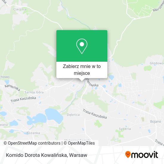 Mapa Komido Dorota Kowalińska