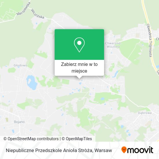 Mapa Niepubliczne Przedszkole Anioła Stròża