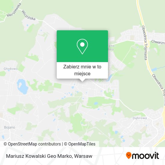 Mapa Mariusz Kowalski Geo Marko