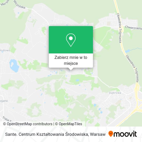 Mapa Sante. Centrum Kształtowania Środowiska