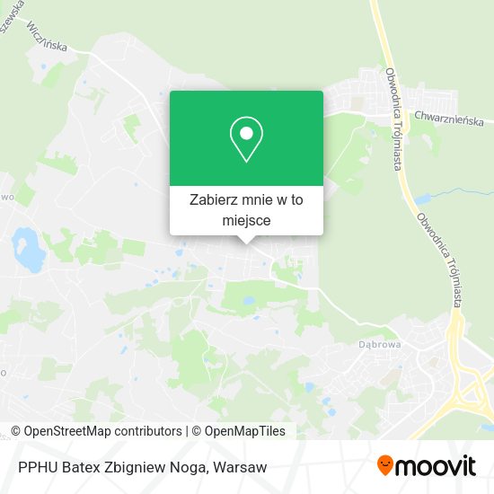 Mapa PPHU Batex Zbigniew Noga