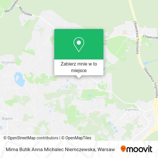 Mapa Mima Butik Anna Michalec Niemczewska