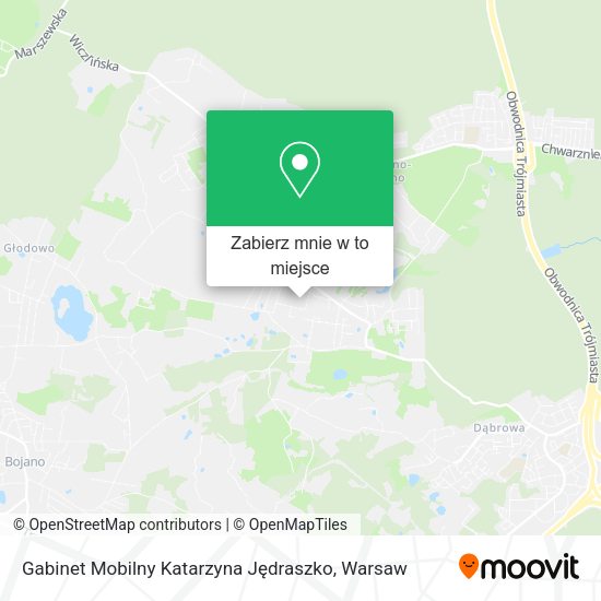 Mapa Gabinet Mobilny Katarzyna Jędraszko