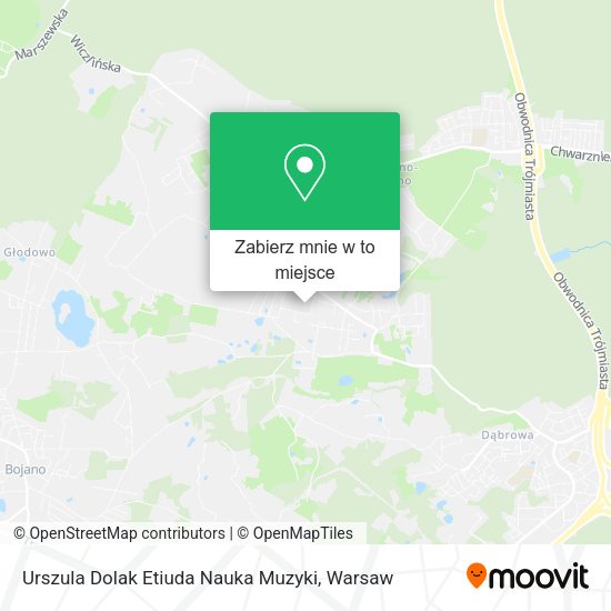 Mapa Urszula Dolak Etiuda Nauka Muzyki