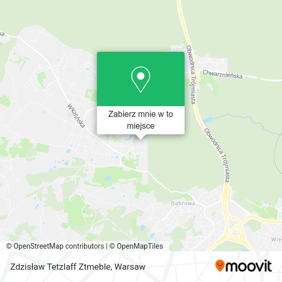 Mapa Zdzisław Tetzlaff Ztmeble