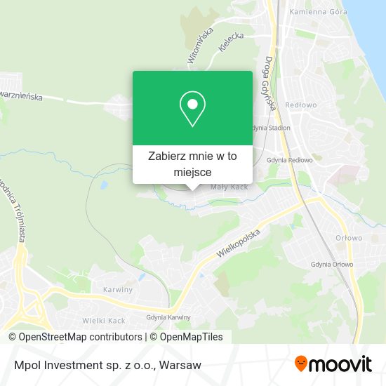 Mapa Mpol Investment sp. z o.o.